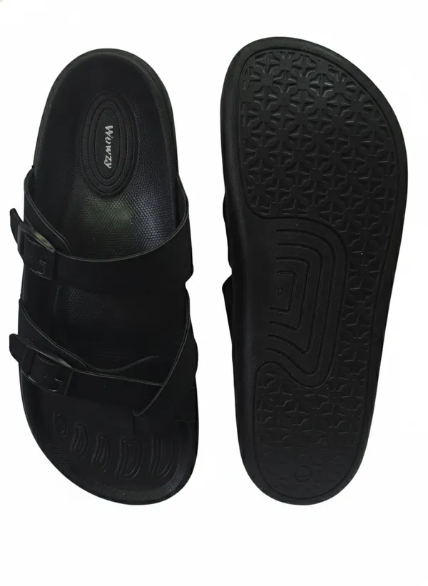 Black_Polyurethane_Premium_Sandals_For_Men