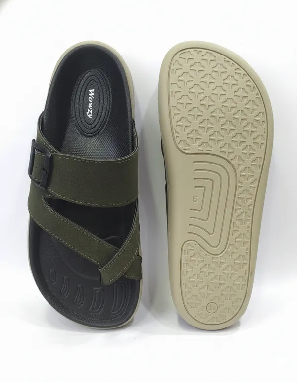 Green_Polyurethane_Premium_Sandals_For_Men