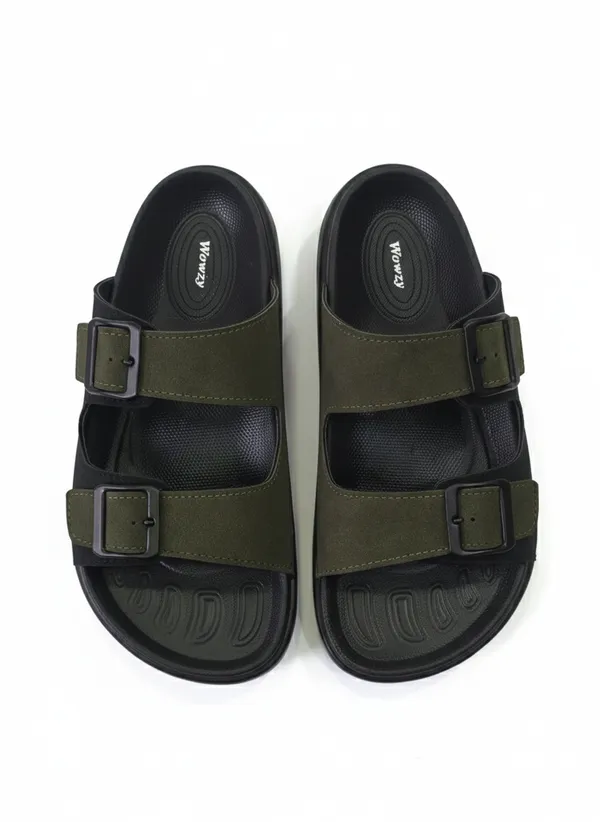 Green_Polyurethane_Premium_Sandals_For_Men