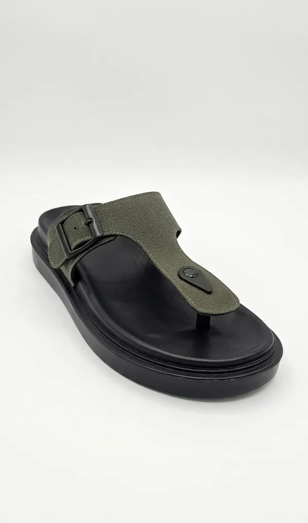 Green_Polyurethane_Premium_Sandals_For_Men