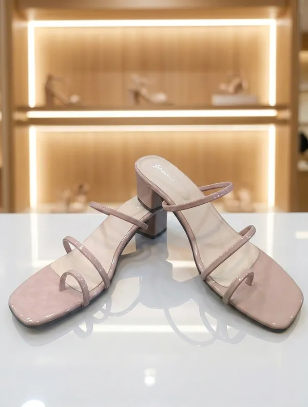 Cream_Polyurethane_Premium_Sandals_For_Women