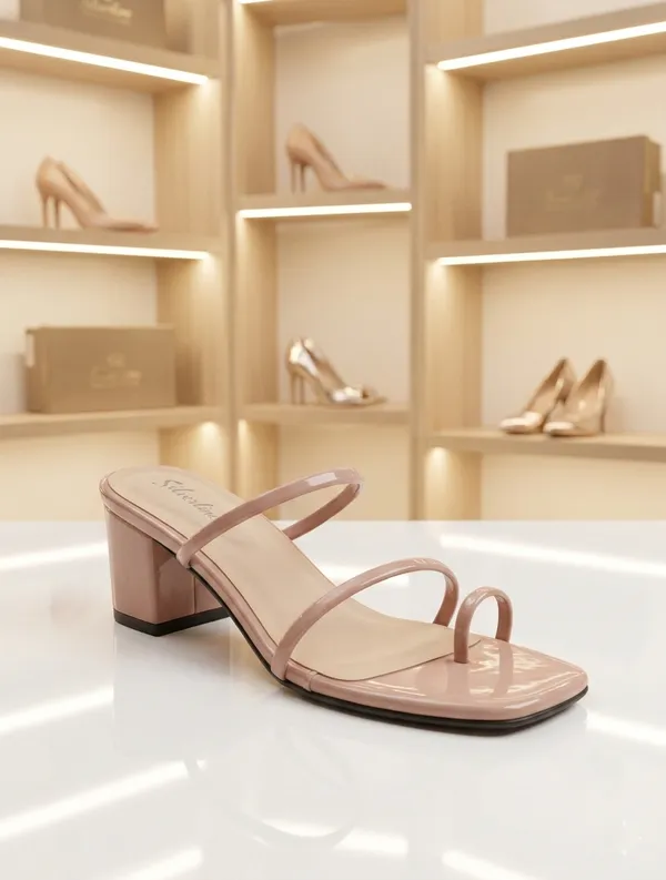 Cream_Polyurethane_Premium_Sandals_For_Women