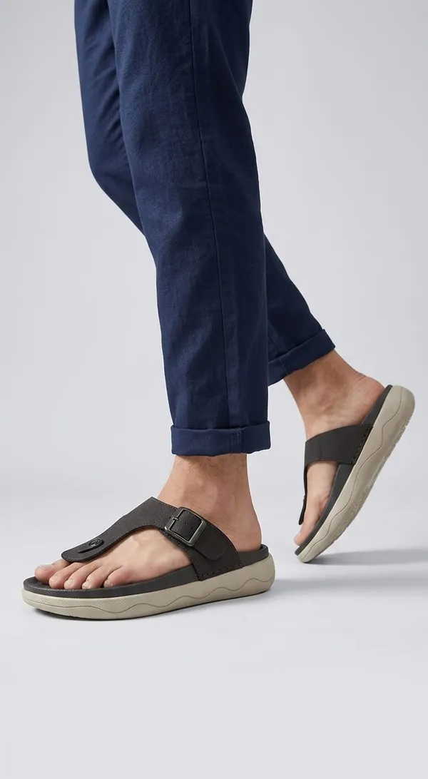 Tan_Polyurethane_Premium_Flip-Flops_For_Men