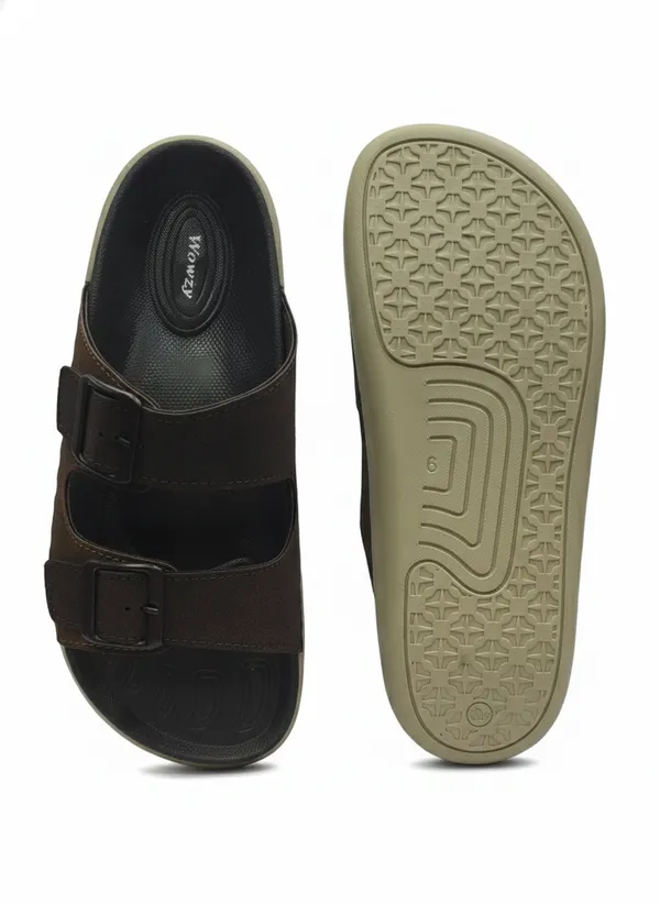 Tan_Polyurethane_Premium_Slide_Sandals_For_Men