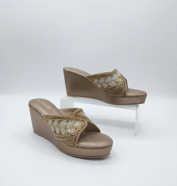 Tan_Polyurethane_Premium_Sandals_For_Women