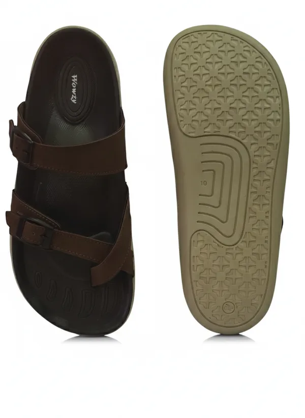 Black_Polyurethane_Premium_Sandals_For_Men
