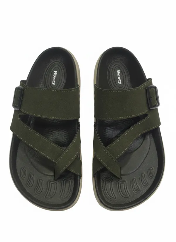 Green_Polyurethane_Premium_Sandals_For_Men