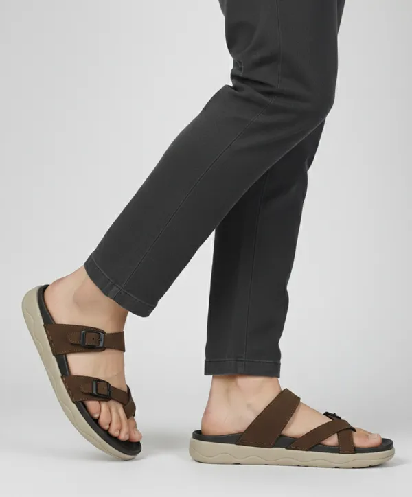 Black_Polyurethane_Premium_Sandals_For_Men