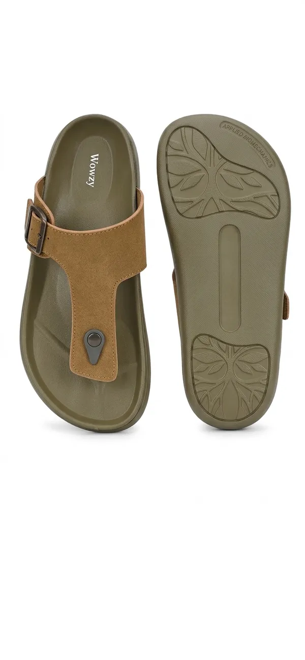 Tan_Polyurethane_Premium_Platform_Sandals_For_Men