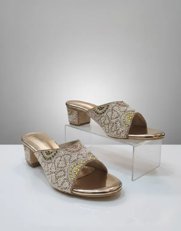 Cream_Polyurethane_Premium_Sandals_For_Women