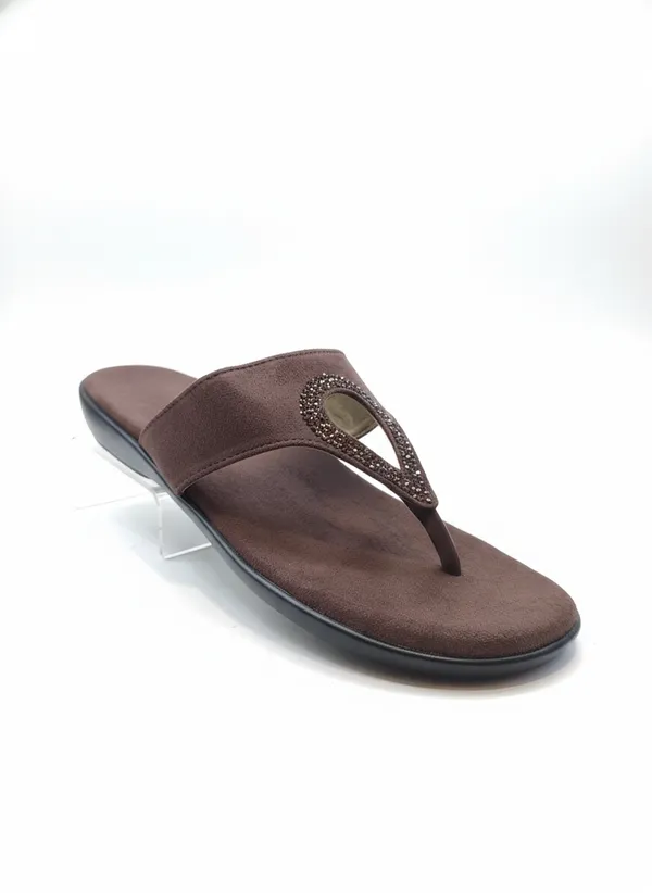 Brown_Polyurethane_Premium_Sandals_For_Women