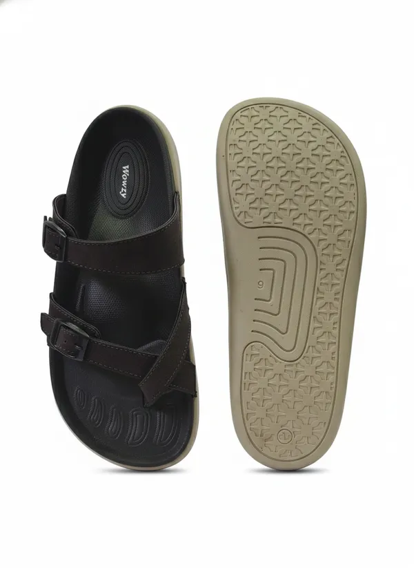 Black_Polyurethane_Premium_Sandals_For_Men