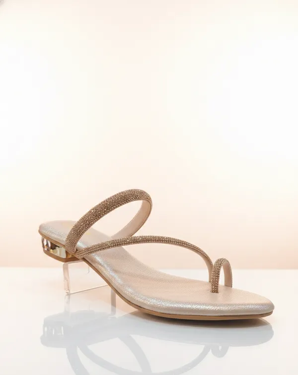 Cream_Polyurethane_Premium_Sandals_For_Women