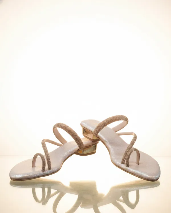 Cream_Polyurethane_Premium_Sandals_For_Women