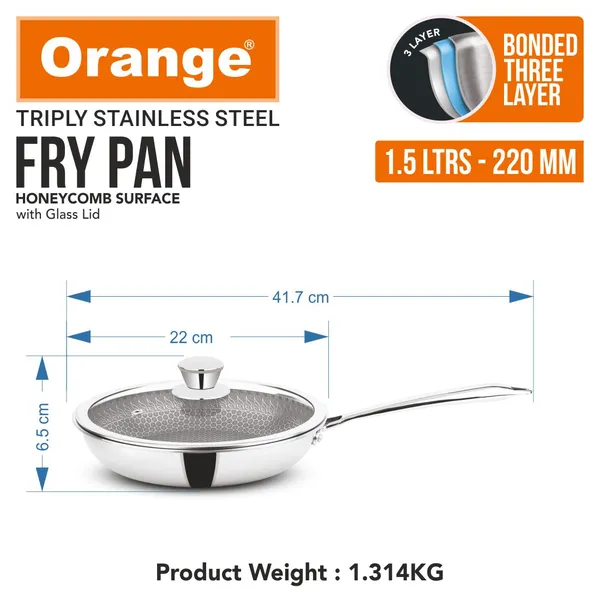 Triply_Stainless_Steel_Honeycomb_Non-Stick_Fry_Pan_With_Glass_Lid