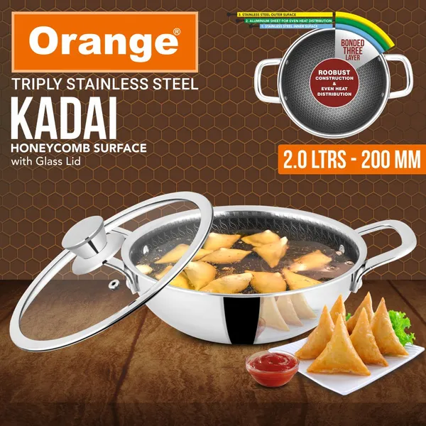 Triply_Stainless_Steel_Honeycomb_Non-Stick_Deep_Kadai_With_Glass_Lid