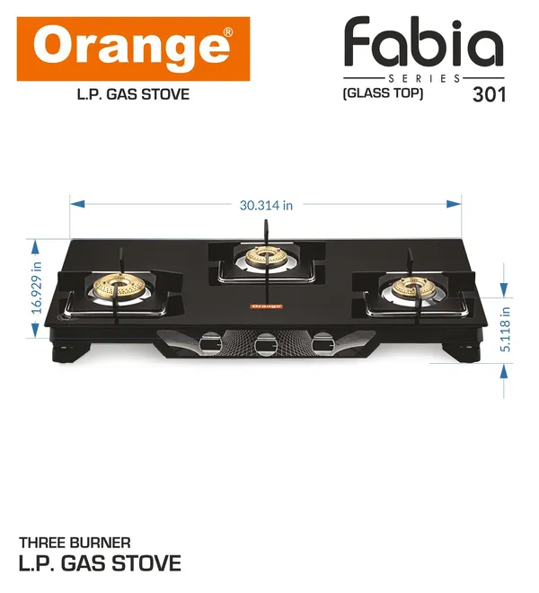 Fabia_3_Burner_With_Glass_Top_Gas_Stove_Black_Colour