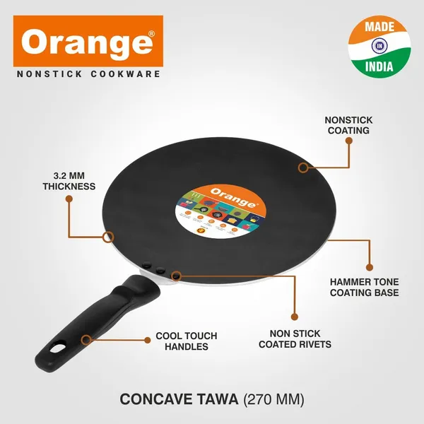 Aluminium_Hard_Anodized_Non-Stick_Concave_Chapati_Tawa_27Cm