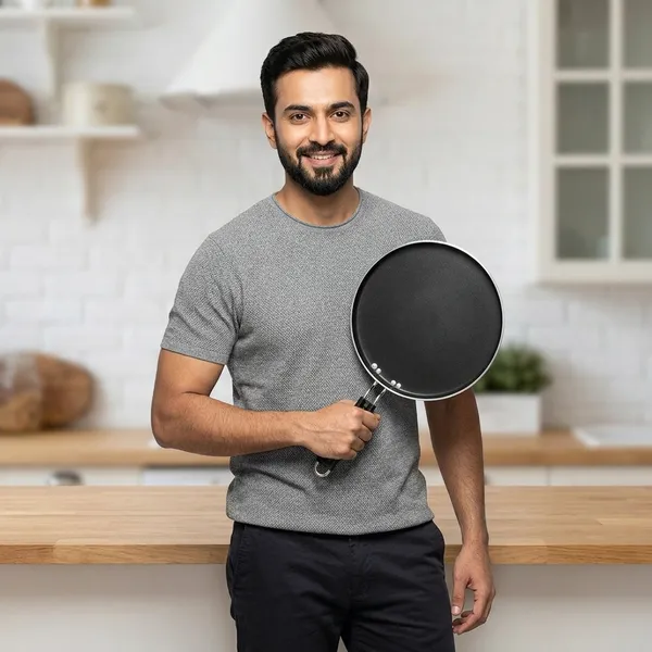 Aluminium_Non-Stick_4Mm_Smart_Dosa_Tawa_Flat_Tawa_27Cm_With_Handle