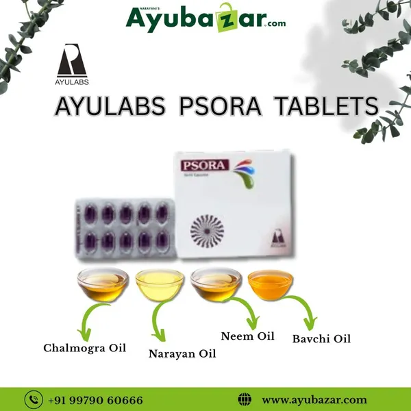 Ayulabs_Psora_Capsule_Pack_Of_100_Caps_Useful_For_Skin_Wellness