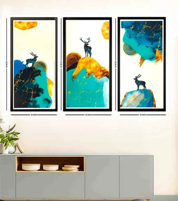 3_Piece_Stretched_Canvas_Wrapped_Wall_Painting,_Home_Décor,_Canvas_Painting_(Design3)-_Big_Size-_12_x24_Inch