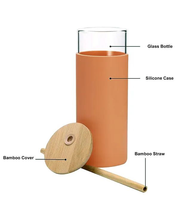 Silicon_Holder_Glass_Sipper_With_Wooden_Lid_And_Straw_(Customisable)