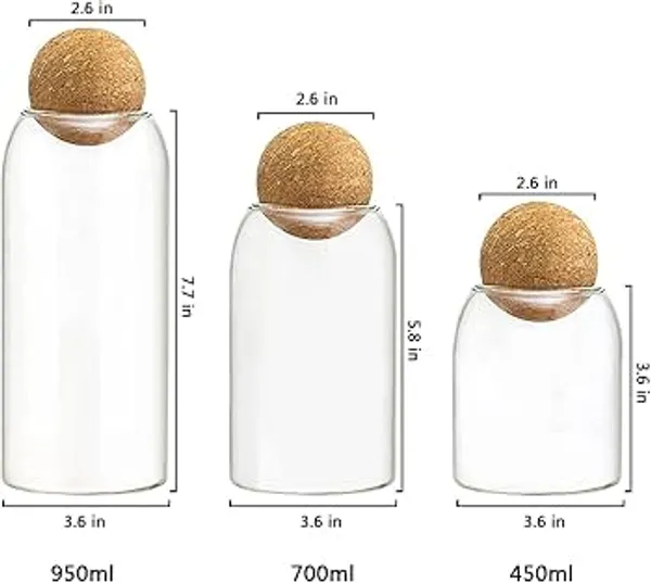 Set_Of_3_Modern_Glass_Storage_Jar_With_Wooden_Ball
