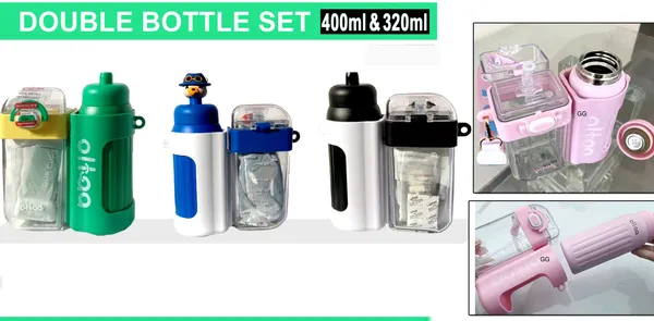 Lightweight_Double_Water_Bottle_with_Straw_400ml_320ml_Portable_Easy_to_Use_for_Kids_(Black)