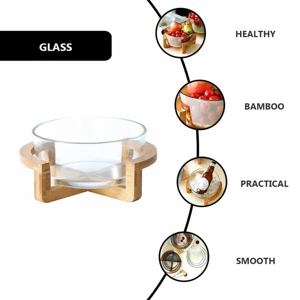 Salad_Bowl_Multi_Purpose_Mixing_Bowl_Serving_Bowl_for_Appetizer_Chips_Family_Small|Home_&_Garden_|_Kitchen_Dining_&_Bar_|_Dinnerware_&_Serving_Dishes_|1_Salad_Bowl_with_Wood_Base
