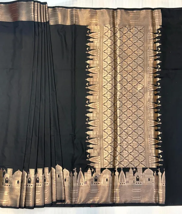 Black_Silk_Saree_With_Zari_Work_For_Women