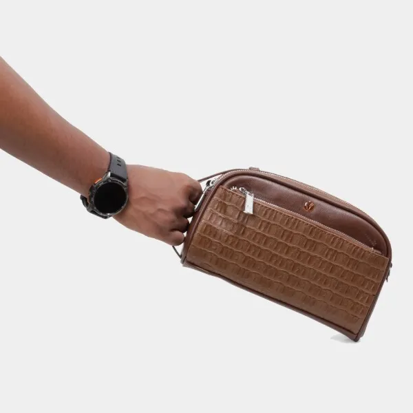 Absolute_Global_Legacy_Unisex_Crossbody_Sling_Bag_For_Menand_Women_,_Premium_Brown_Pu_Leather_Travel_Organizer_,_Multi-Utility_Dopp_Kit_With_Adjustable_Strap_,_Stylish_Daily_Carry_Bag