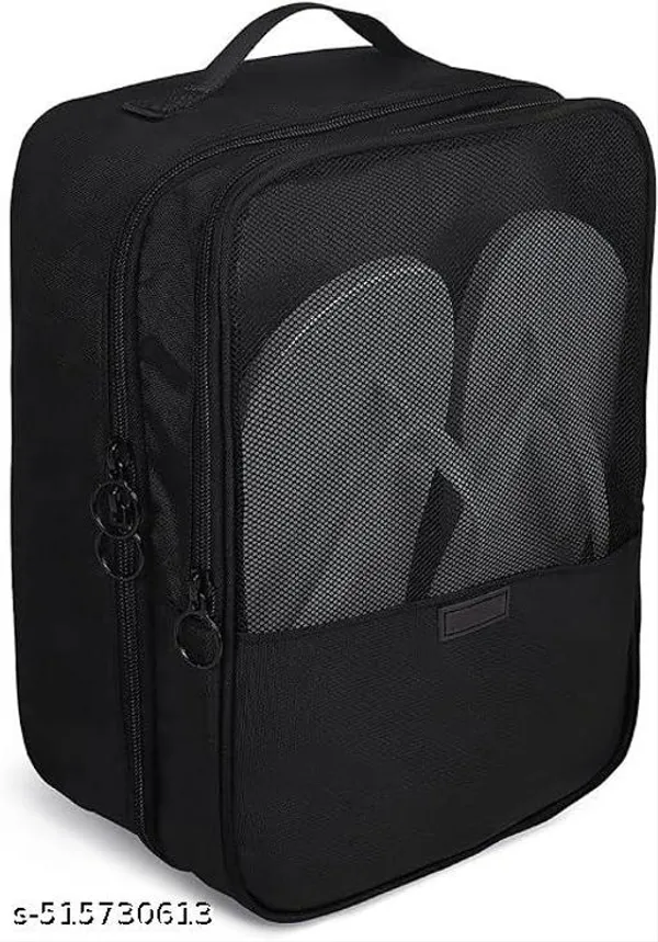 Black_Shoe_Bag_Polyester_For_Unisex