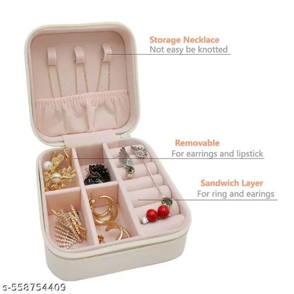 Pink_Jewellery_Box_Synthetic_Leather_For_Unisex