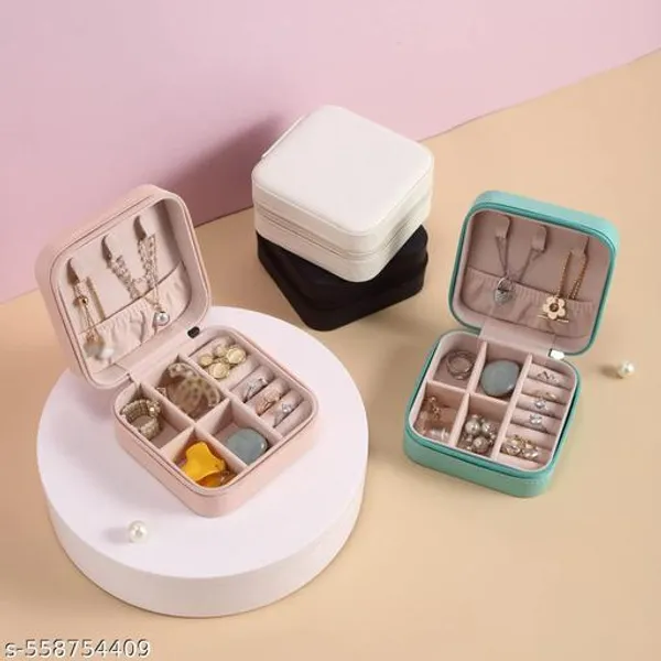 Pink_Jewellery_Box_Synthetic_Leather_For_Unisex