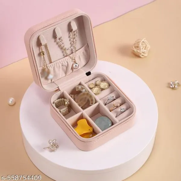 Pink_Jewellery_Box_Synthetic_Leather_For_Unisex