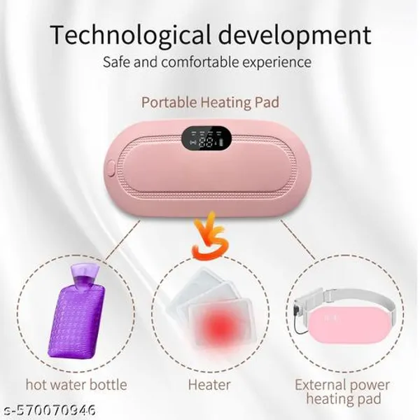 Pink_Massage_Heating_Pad_Soft_Fabric_For_Women