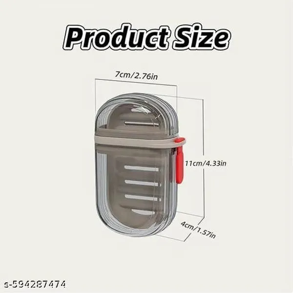 Grey_Soap_Container_Pvc_For_Unisex