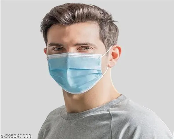 Sky_Blue_Mask_Non-Woven_Fabric_For_Unisex