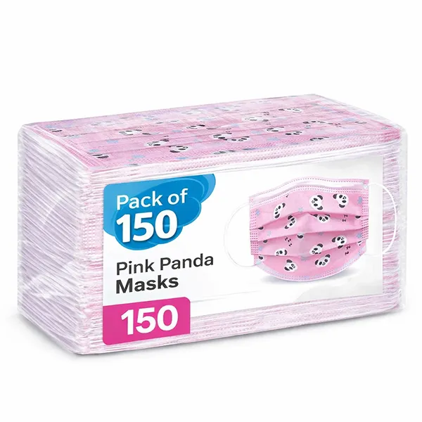 Pink_Mask_Non-Woven_Fabric_For_Kids