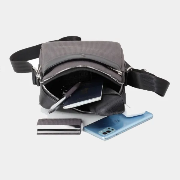 Noble_Messenger_Bag_For_Menand_Women_,_Stylish_Pu_Crossbody_Shoulder_Bag_For_Students_,_Compactand_Lightweight_Sling_Bag_With_Multi-Pocket_Organization_,_Grey