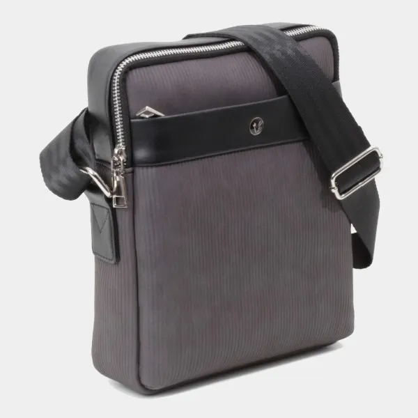 Noble_Messenger_Bag_For_Menand_Women_,_Stylish_Pu_Crossbody_Shoulder_Bag_For_Students_,_Compactand_Lightweight_Sling_Bag_With_Multi-Pocket_Organization_,_Grey