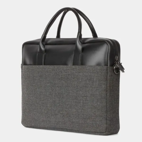 Absolute_Global_Premium_Laptop_Bag_For_Menand_Women_,_Pu_Leatherand_Woolen_Fabric_,_Fits_Up_To_16_Inch_Laptop_,_Lightweightand_Stylish_Office_Briefcase_,_Padded_Compartment_-_Black