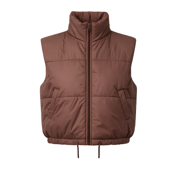 Brown_Jacket_Nylon_For_Women