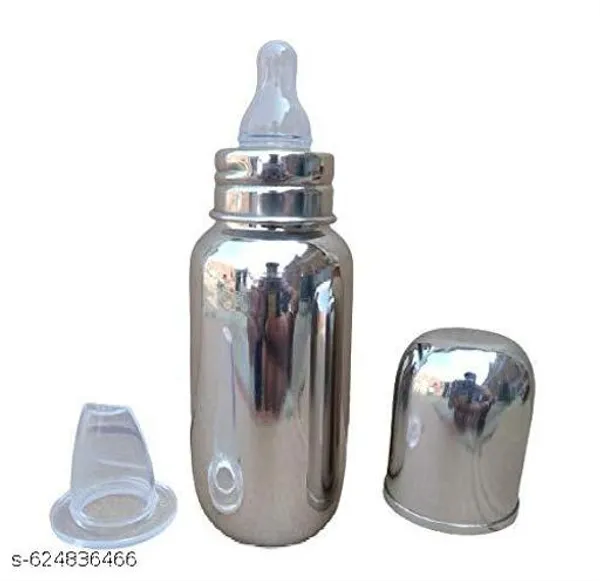 Silver_Feeding_Bottle_Stainless_Steel_For_Baby