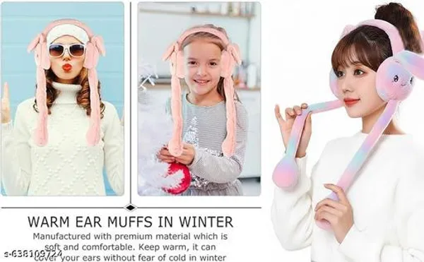Pink_Earmuff_Faux_Fur_For_Unisex