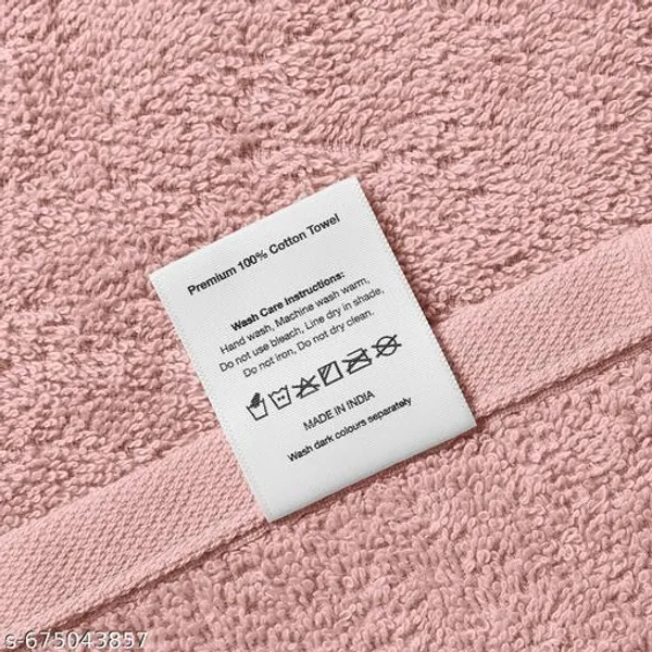 Pink_Towel_Cotton_For_Unisex