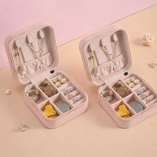 Pink_Jewellery_Box_Synthetic_Leather_For_Unisex