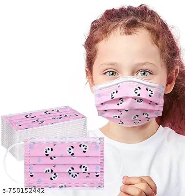 Pink_Mask_Non-Woven_Fabric_For_Kids