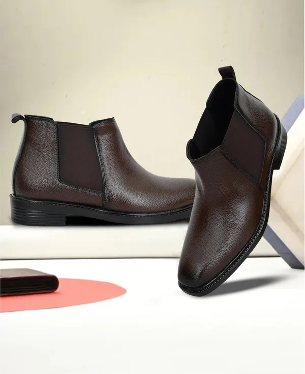 Veltrix_Chelsea_Ankle_Boots_Classic_Slip_On_Formal_Boots_For_Men_(Brown)
