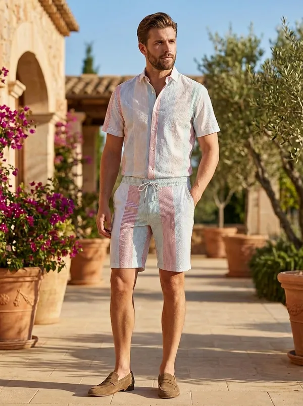 Multicolor_Relaxed_Fit_2_Piece_Self_Design_Cotton_Co_Ord_Set_For_Men